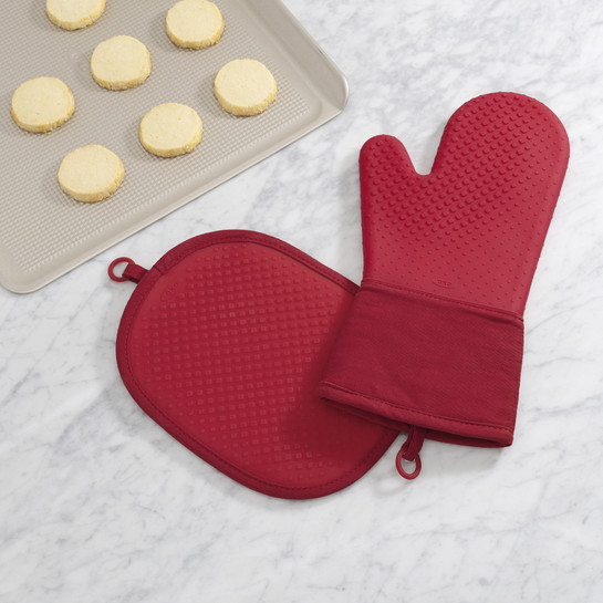 Oxo Good Grips Silikon Kırmızı Fırın Eldiveni