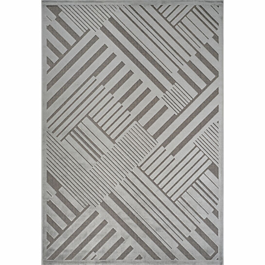 Kaşmir Halı 7/24 İskandinav Kopenhag Gri 50x80 cm