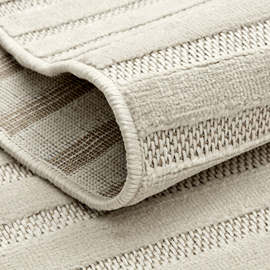 Kaşmir Halı 7/24 İskandinav Thor Beyaz 50x80 cm