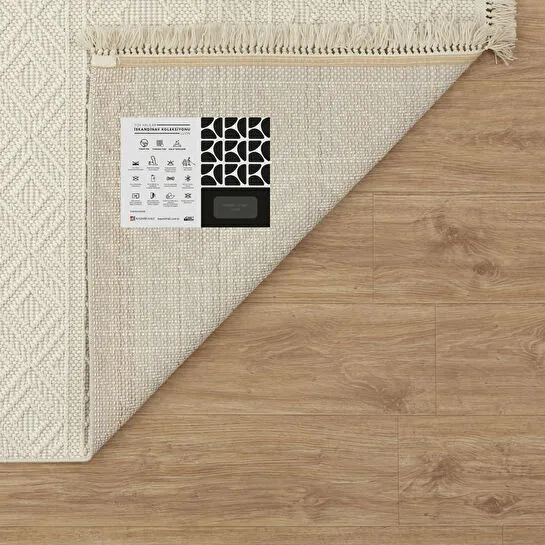 Kaşmir Halı 7/24 İskandinav Luvin 50x80 cm