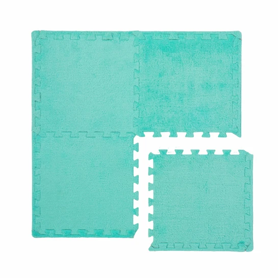 Kaşmir Halı Puzzle Mat Mavi 30x30 cm