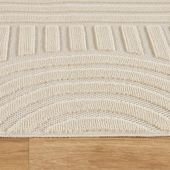 Kaşmir Halı İskandinav Rune White 120x180 cm