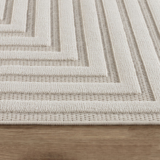 Kaşmir Halı İskandinav Rune White 120x180 cm