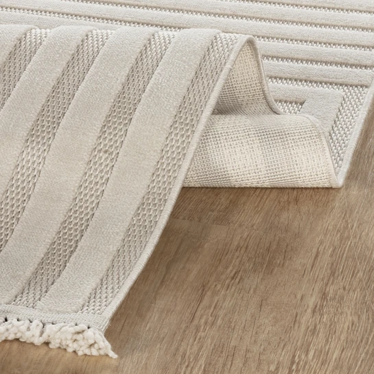 Kaşmir Halı İskandinav Rune White 200x290 cm