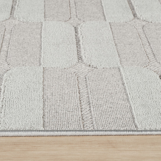 Kaşmir Halı İskandinav Otto Grey 50x80 cm