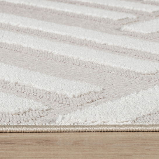 Kaşmir Halı İskandinav Frida Beige 80x300 cm