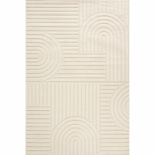 Kaşmir Halı İskandinav Rune White 100x200 cm