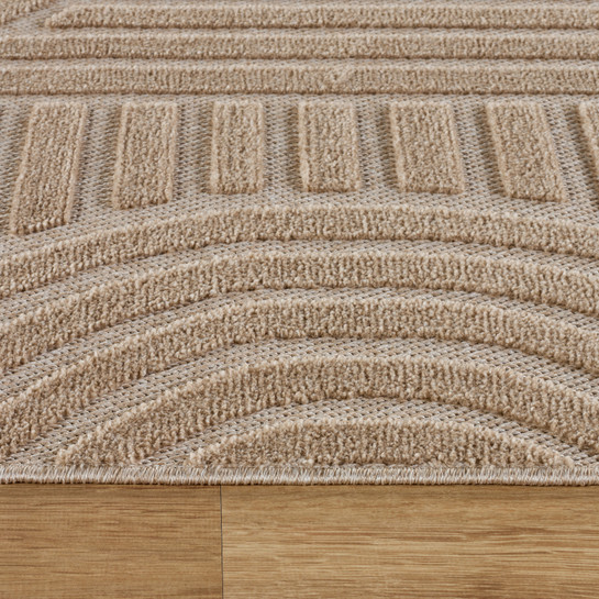 Kaşmir Halı İskandinav Rune Beige 100x200 cm