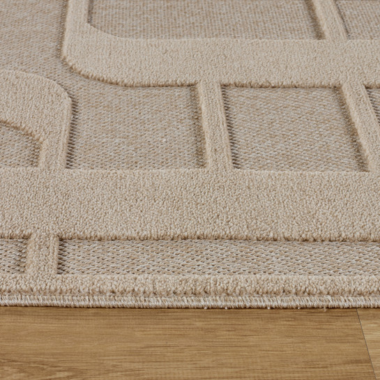 Kaşmir Halı İskandinav Tora Beige 50x80 cm