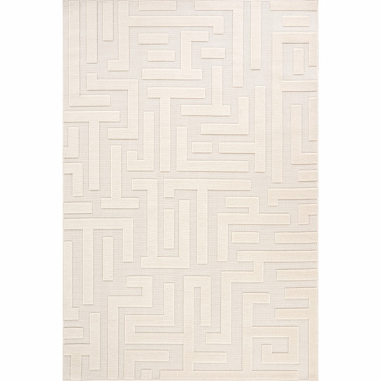 Kaşmir Halı İskandinav Roar White 80x300 cm