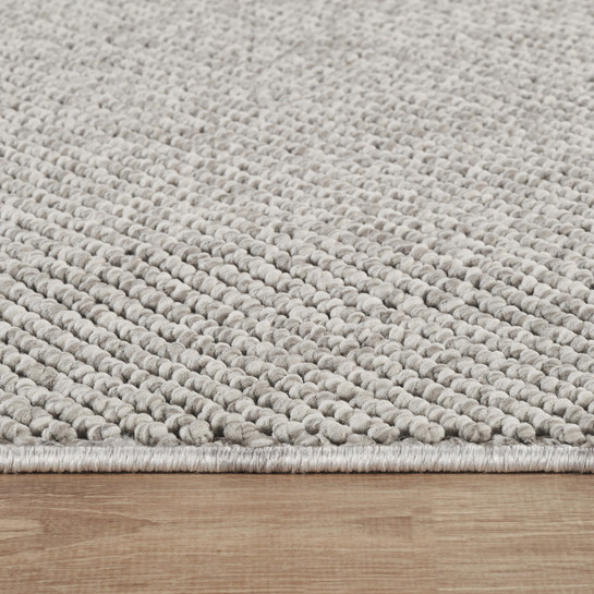 Kaşmir Halı 7/24 İskandinav Premium Lina Gri 80x300 cm