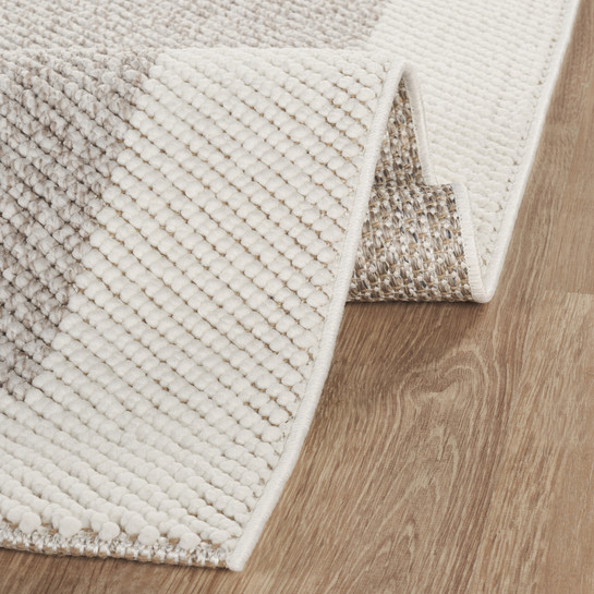 Kaşmir Halı 7/24 İskandinav Premium Arona Beyaz 80x300 cm