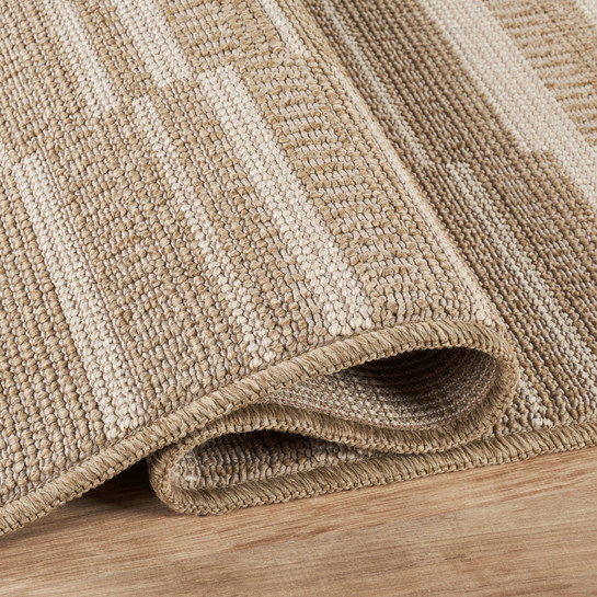Kaşmir Halı Kilim Jüt Ravon White 80x300 cm
