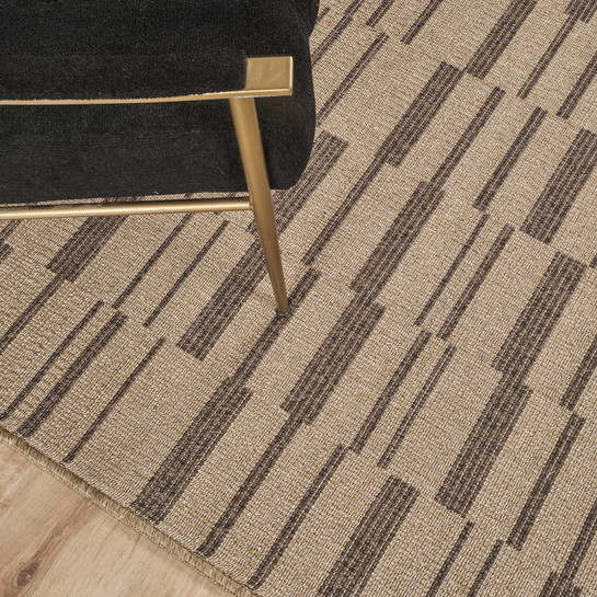 Kaşmir Halı Kilim Jüt Ravon Brown 160x230 cm