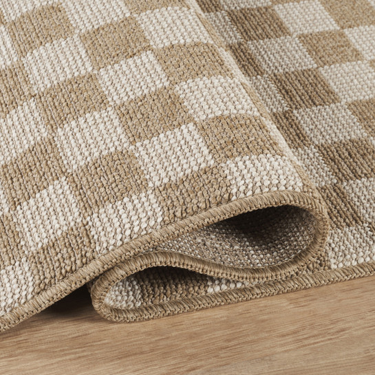 Kaşmir Halı Kilim Jüt Dorne White 80x300 cm