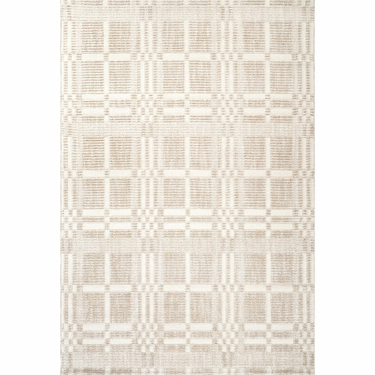Kaşmir Halı 7/24 İskandinav Velar Bej 50x80 cm