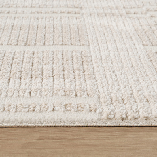  Kaşmir Halı 7/24 İskandinav Velar Bej 80x150 cm