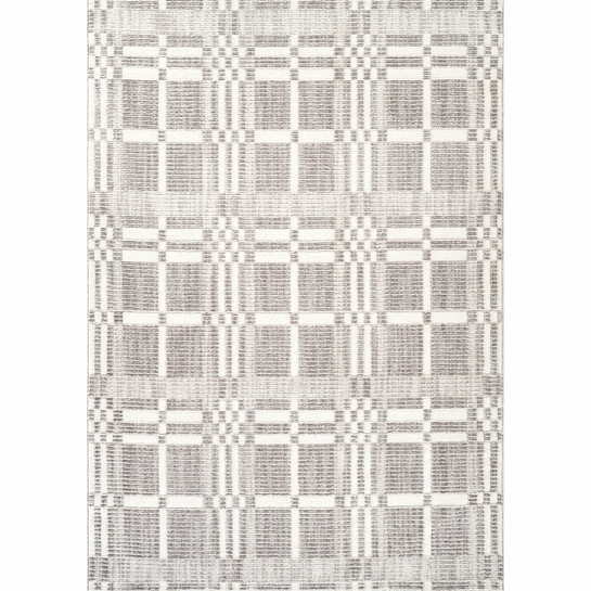  Kaşmir Halı 7/24 İskandinav Velar Gri 120x180 cm