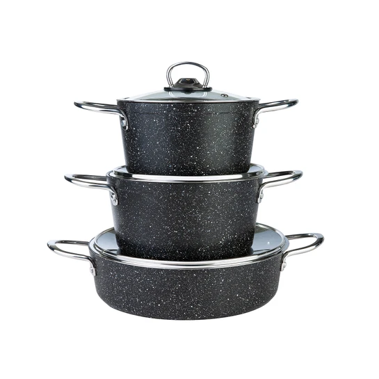Cookplus Biogranit Panama 7 Parça Tencere Seti