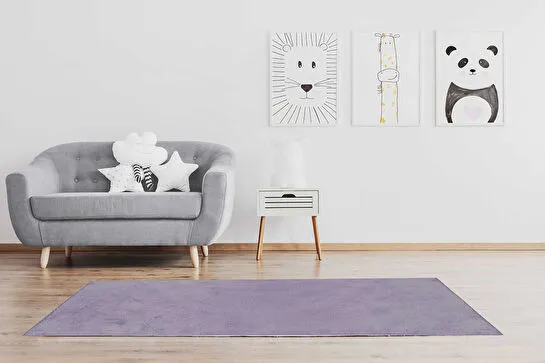 Karaca Home Fayed Mürdüm Shaggy Halı 80x150 cm