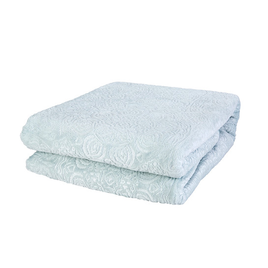 Karaca Home Leslie Tiffany Çift Kişilik Embosy Battaniye