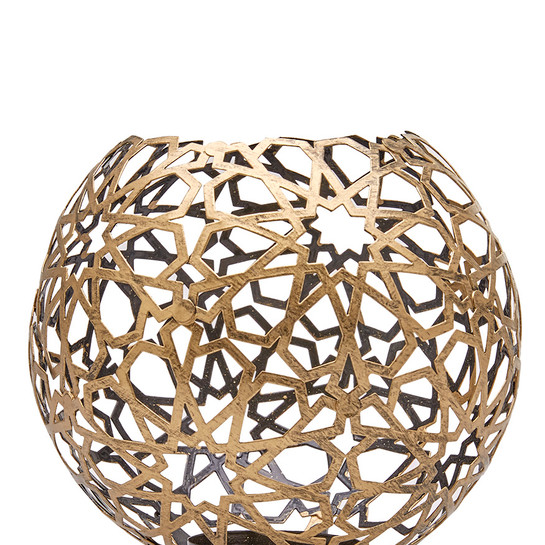 Karaca Home Bolero Oval Mumluk Gold Eskitme