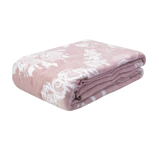 Karaca Home Quatre Deluxe Mürdüm Çift Kişilik Pamuk Battaniye
