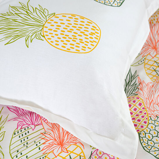 Karaca Home Young Tropical %100 Pamuk Çift Kişilik Nevresim Takımı 