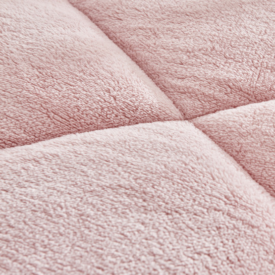 Sarah Anderson Cornelia Sherpa Çift Kişilik Comfort Set Pudra