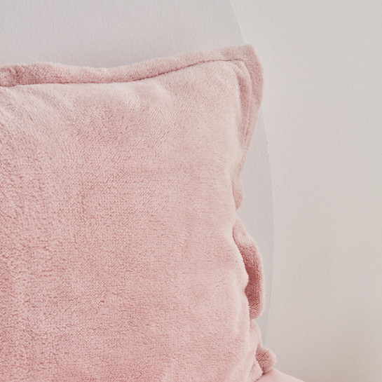 Sarah Anderson Cornelia Sherpa Çift Kişilik Comfort Set Pudra