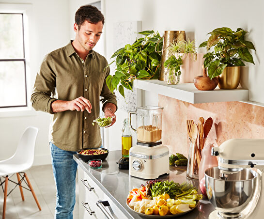 Kitchenaid K400 5ksb4026 Almond Cream Artisan Blender