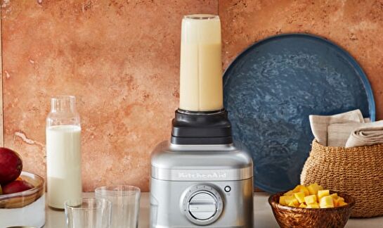 Kitchenaid K400 5KSB4026 Medallion Silver Artisan Blender