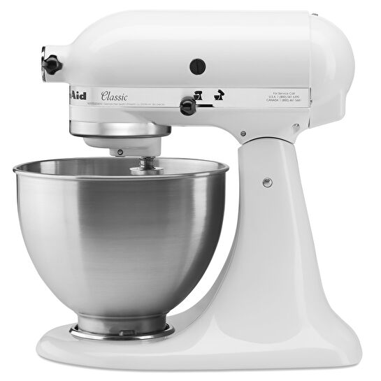Kitchenaid Classic Stand Mikser 4,3L 5K45SSEWH White