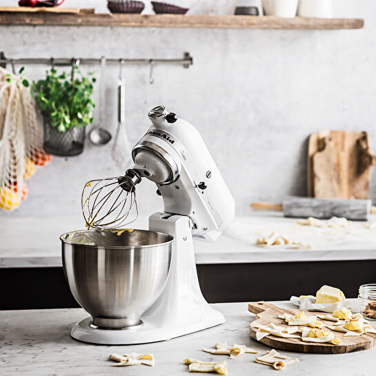 Kitchenaid Classic Stand Mikser 4,3L 5K45SSEWH White