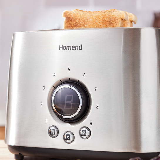 Hkoenig Tos8 Grille Pain Toaster Electrique 1000w 2 Fentes