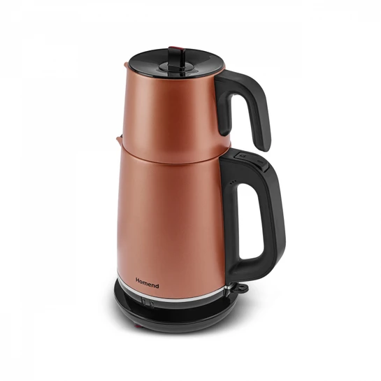Homend Royaltea 1780H Bronz Çay Makinesi