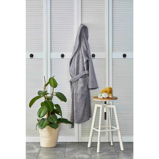 Nautica Home Crew Gri Bornoz S