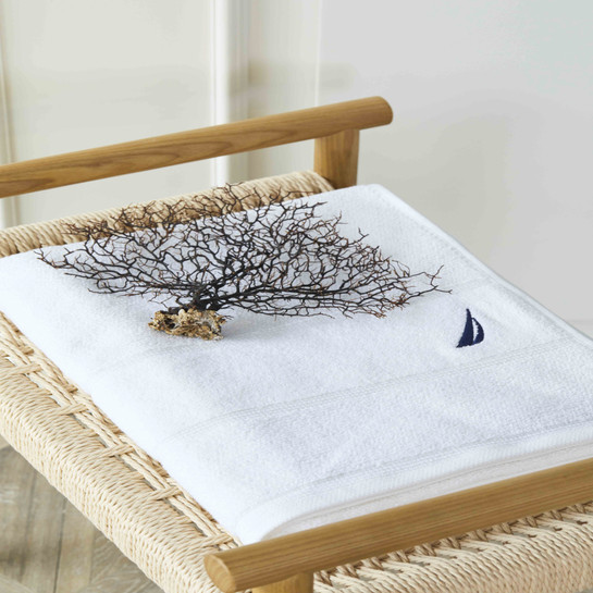 Nautica Home Merry %100 Pamuk Banyo Havlusu 85x150 cm Offwhite