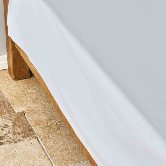 Nautica Home	Açık Mavi %100 Pamuk Tek Kişilik Çarşaf