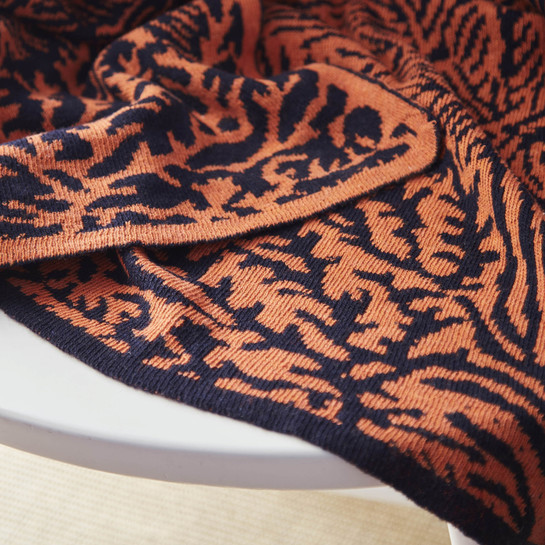 Nautica Home Coral Triko Throw 130x170cm