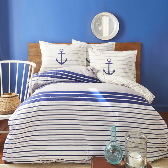 Nautica Home Bornea %100 Pamuk Çift Kişilik Nevresim Seti