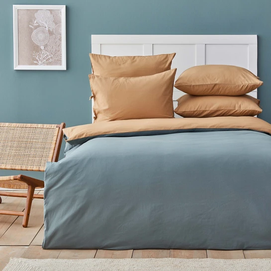 Nautica Home Pruva Hardal/Yeşil Çift Taraflı Tek Kişilik Nevresim Seti
