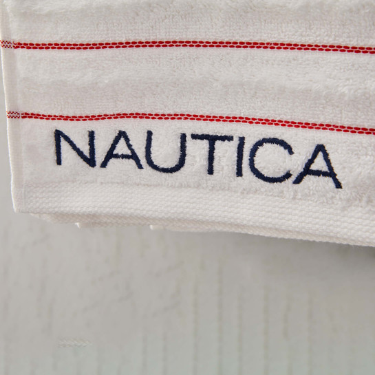 Nautica Home Kai %100 Pamuk 3'lü El / Baş Havlu Seti Off White