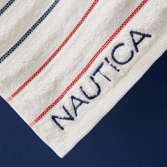 Nautica Home Kai %100 Pamuk 3'lü El / Baş Havlu Seti Off White