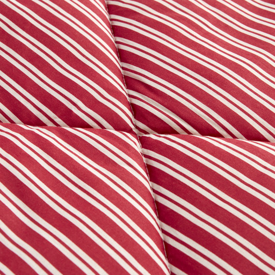 Nautica Home Maritime Stripe Çift Kişilik Comfort Set Red
