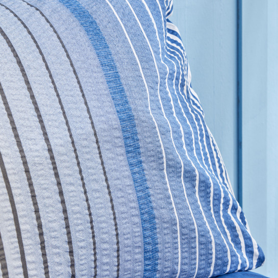 Nautica Home Olympus Stripe Tek Kişilik Nevresim Takımı Blue