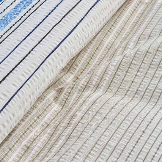 Nautica Home Olympus Stripe Tek Kişilik Nevresim Takımı Blue