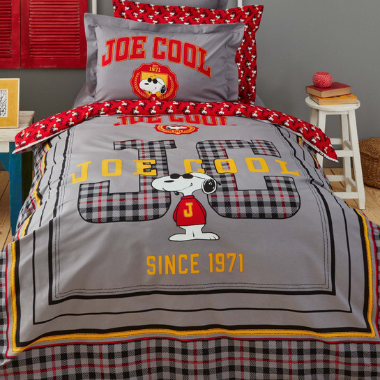 Peanuts by Karaca Home Joe Tek Kişilik %100 Pamuk Nevresim Takımı