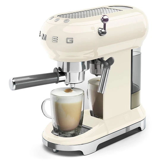 Smeg Espresso Kahve Makinesi Cream Ecf01creu