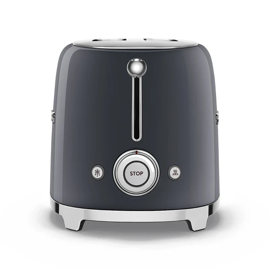 Smeg 2x1 Ekmek Kızartma TSF01GREU Barut Gri